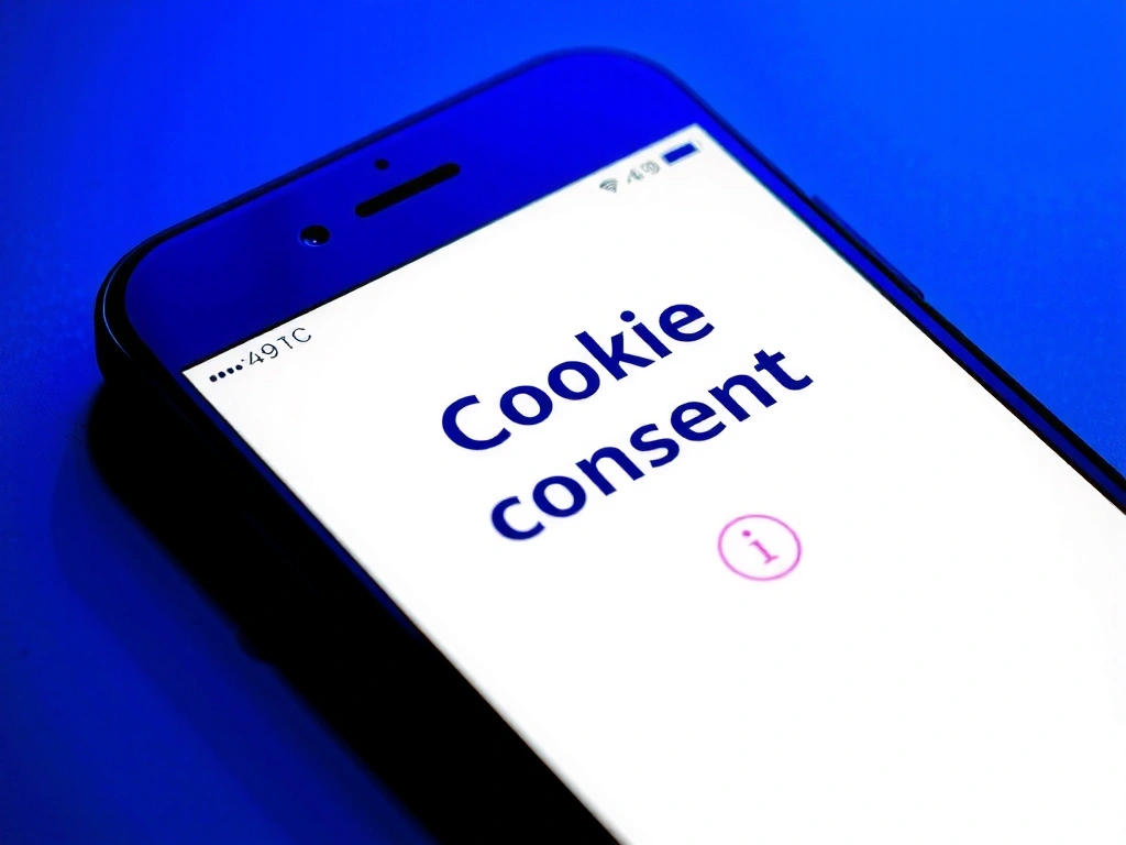 Cookie Banner auf Smartphone